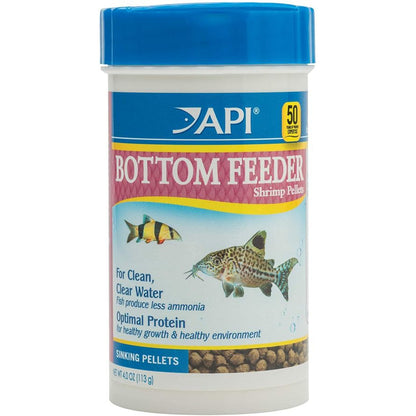 API Bottom Feeder Premium Shrimp Pellet Food-Fish-API-4 oz-