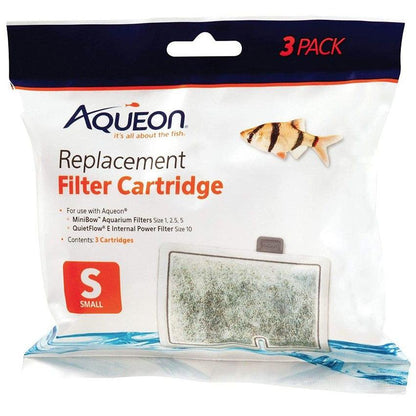 Aqueon QuietFlow Replacement Filter Cartridge-Fish-Aqueon-Small (3 Pack)-