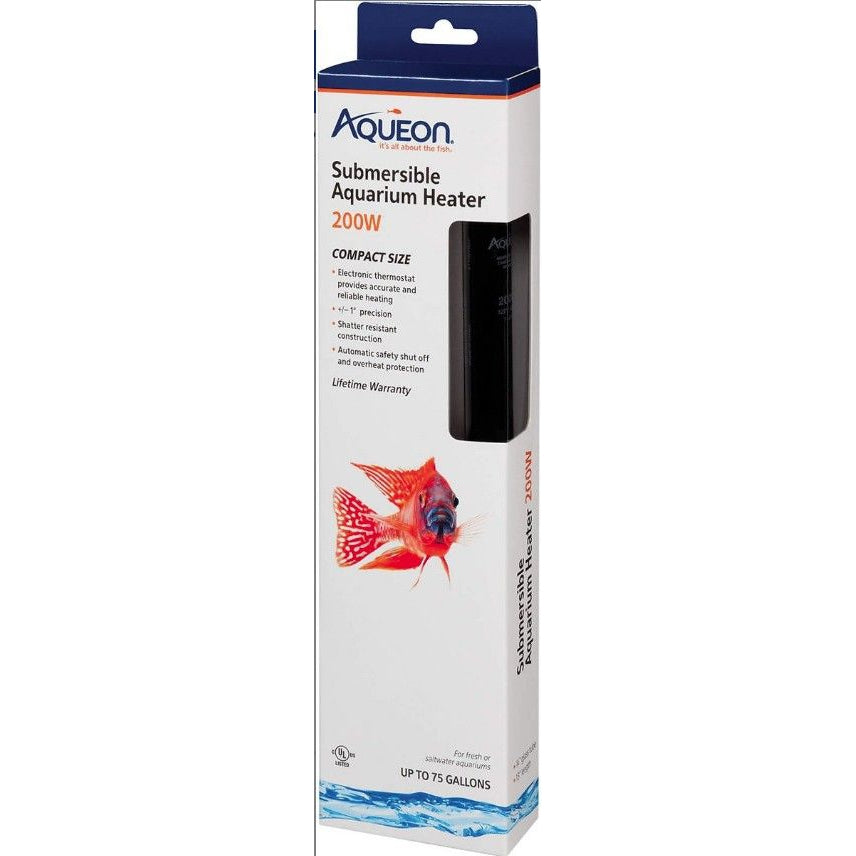 Aqueon Submersible Aquarium Heater-Fish-Aqueon-200 Watt-