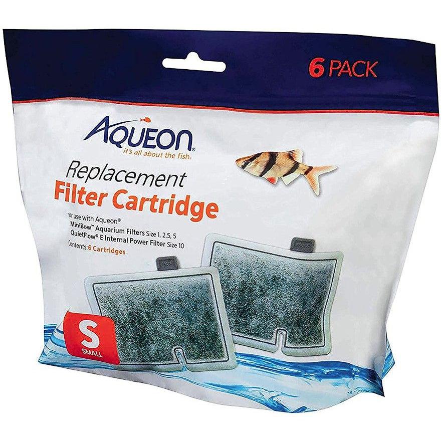 Aqueon QuietFlow Replacement Filter Cartridge-Fish-Aqueon-Small (6 Pack)-