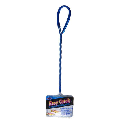 Blue Ribbon Easy Catch Fine Mesh Fish Net-Fish-Blue Ribbon Pet Products-3" Wide Net-
