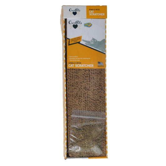 OurPets Cosmic Catnip Single Wide Cat Scratcher-Cat-OurPets-20"L x 4"W x 2"H-