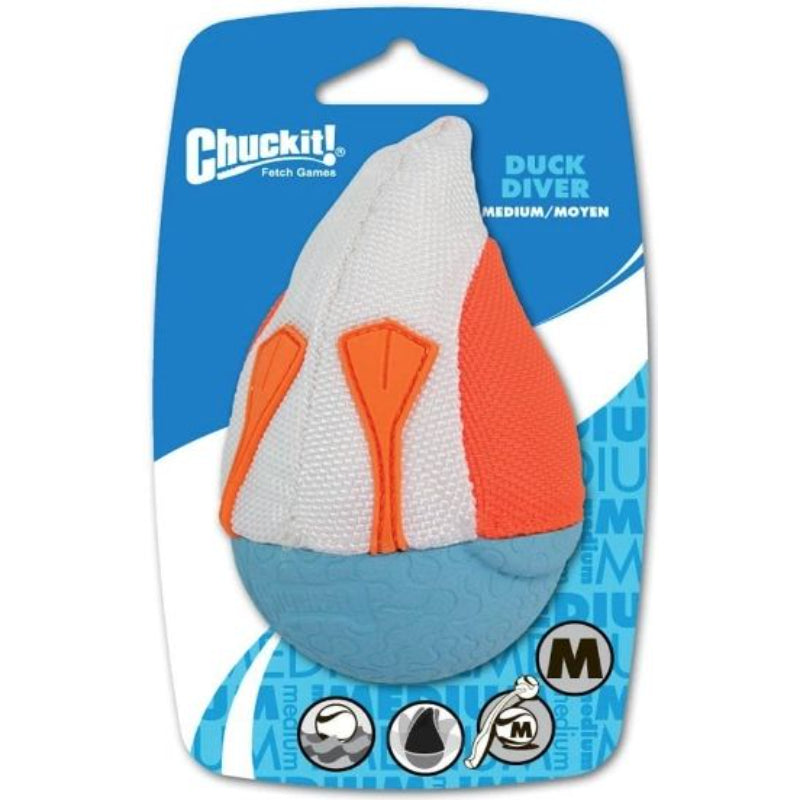 Chuckit Amphibious Duck Diver Water Toy-Animals & Pet Supplies-BimBimPet-