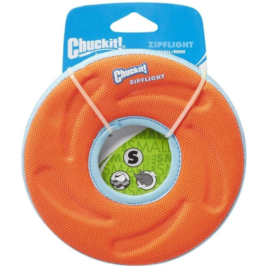 Chuckit Zipflight Amphibious Flying Ring - Assorted-Dog-Chuckit!-Small - 1 count-