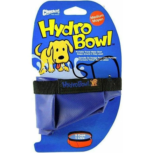 Chuckit Hydro-Bowl Travel Water Bowl-Dog-Chuckit!-Medium - Holds 5 Cups-