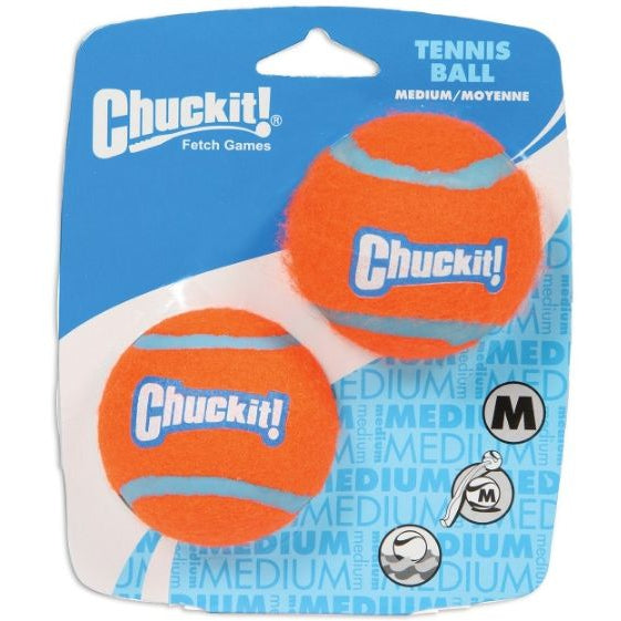 Chuckit Tennis Balls-Dog-Chuckit!-Medium Balls - 2.25" Diameter (2 Pack)-