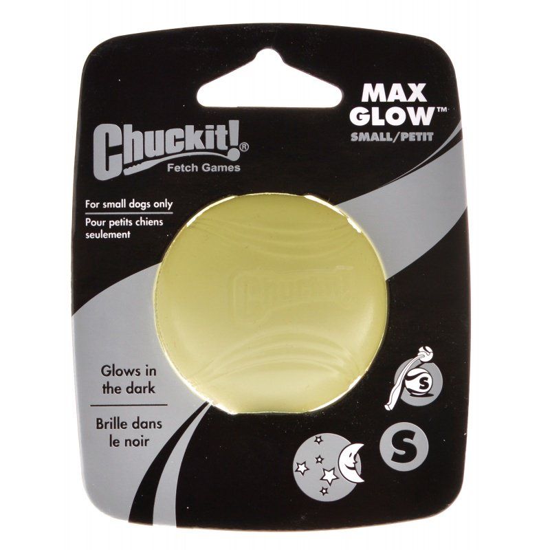 Chuckit Max Glow Ball-Dog-Chuckit!-Small Ball - 2" Diameter (1 Pack)-