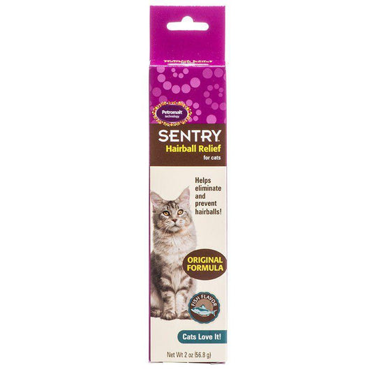 Sentry Petromalt Hairball Relief - Liquid Fish Flavor-Animals & Pet Supplies-BimBimPet-