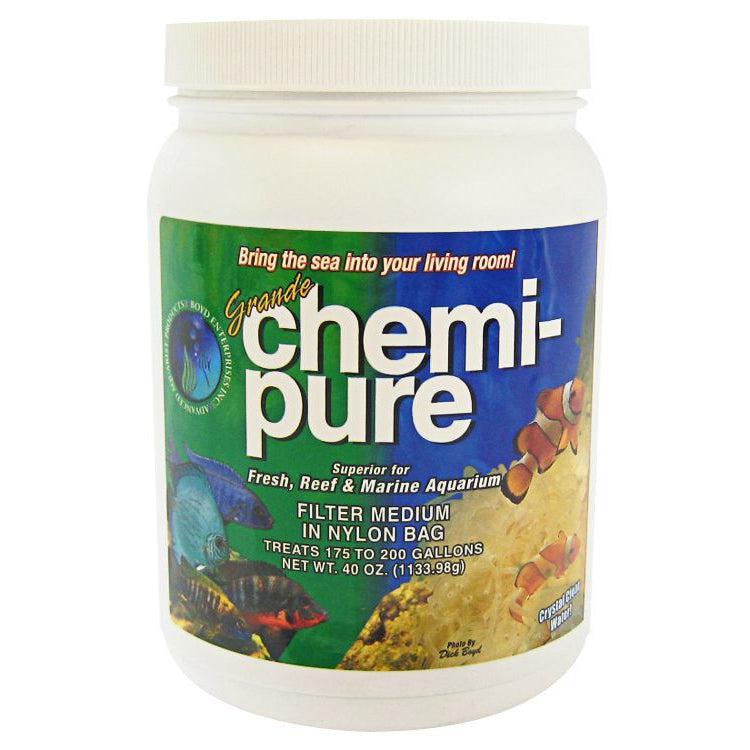 Boyd Enterprises Chemi Pure Grande-Fish-Boyd Enterprises-40 oz (Treats 175-200 Gallons)-