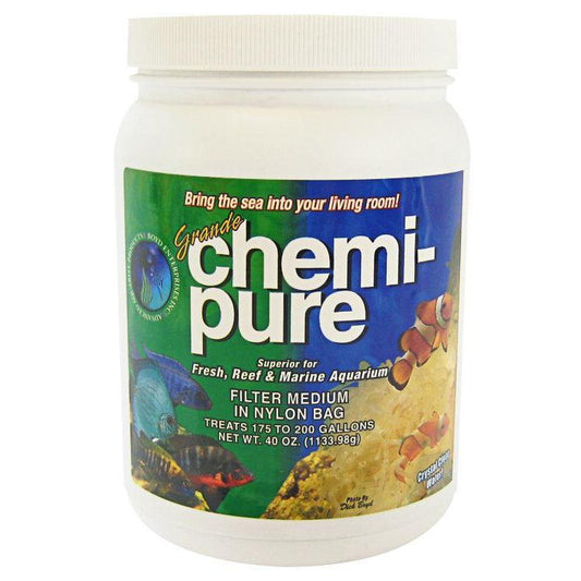 Boyd Enterprises Chemi Pure Grande-Fish-Boyd Enterprises-40 oz (Treats 175-200 Gallons)-