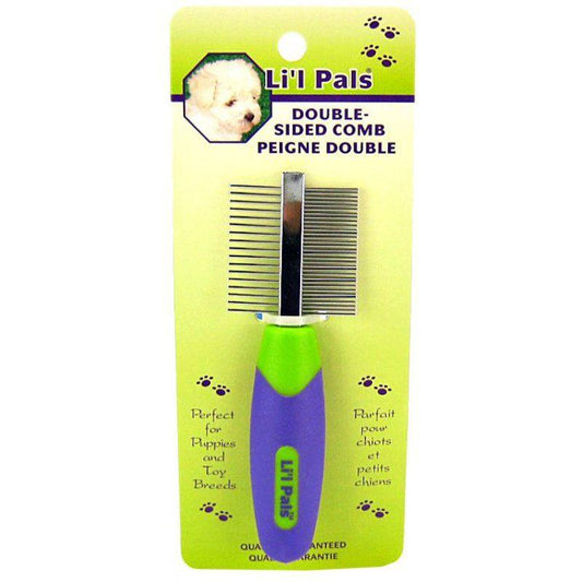 Li'l Pal Double Sided Comb-Dog-Li'l Pals-Double Sided Comb-