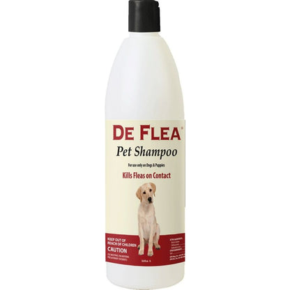 Miracle Care De Flea Pet Shampoo-Dog-Miracle Care-33.8 oz-