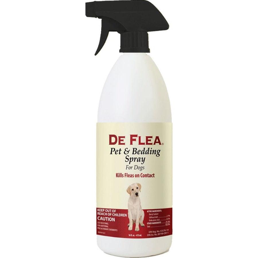 Miracle Care De Flea Pet & Bedding Spray-Dog-Miracle Care-16.9 oz-