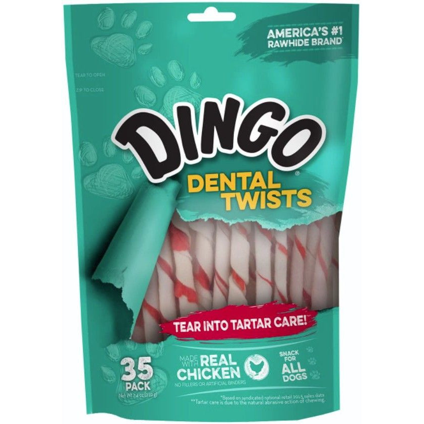 Dingo Dental Twists for Total Care-Dog-Dingo-35 Pack-