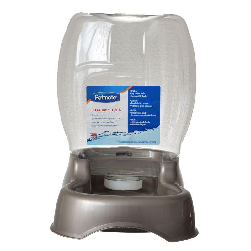 Petmate Cafe Pet Waterer - Pearl Tan-Dog-Petmate-3 Gallons-