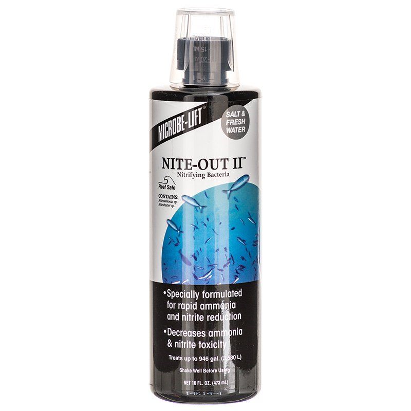 Microbe-Lift Nite Out II for Aquariums-Fish-Microbe-Lift-16 oz-