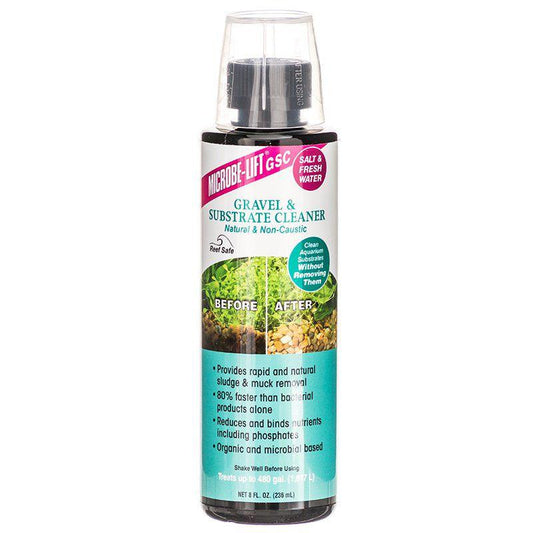 Microbe-Lift Gravel Substrate Cleaner-Fish-Microbe-Lift-8 oz-
