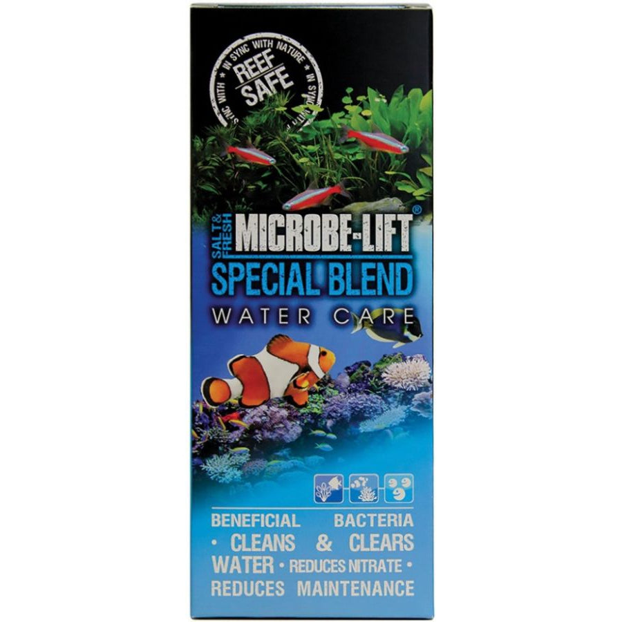 Microbe-Lift Salt & Fresh Special Blend Water Care-Fish-Microbe-Lift-16 ounce-