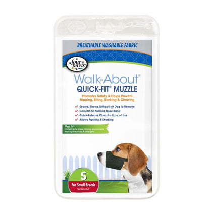 Four Paws Quick Fit Muzzle-Dog-Four Paws-Size 2 - Fits 5.5" Snout-