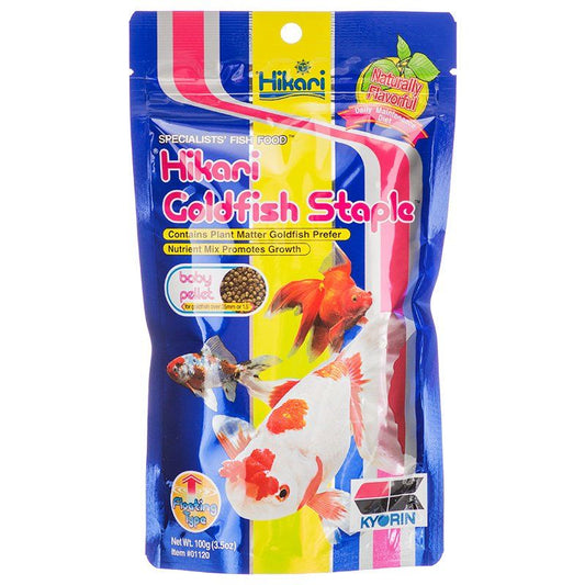 Hikari Goldfish Staple Food-Fish-Hikari-Baby Pellets - 3.5 oz-