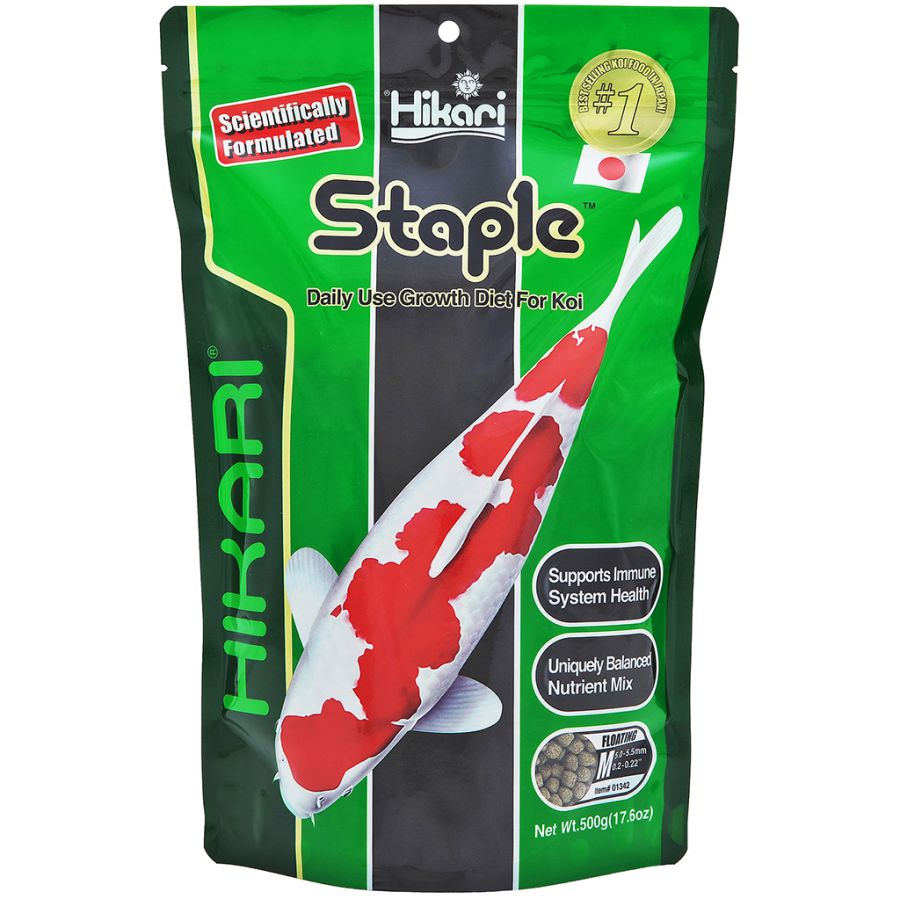 Hikari Koi Staple Food - Medium Pellet-Fish-Hikari-17 oz-