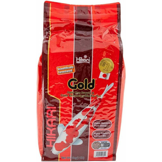 Hikari Gold Color Enhancing Koi Food - Medium Pellet-Fish-Hikari-11 lbs-