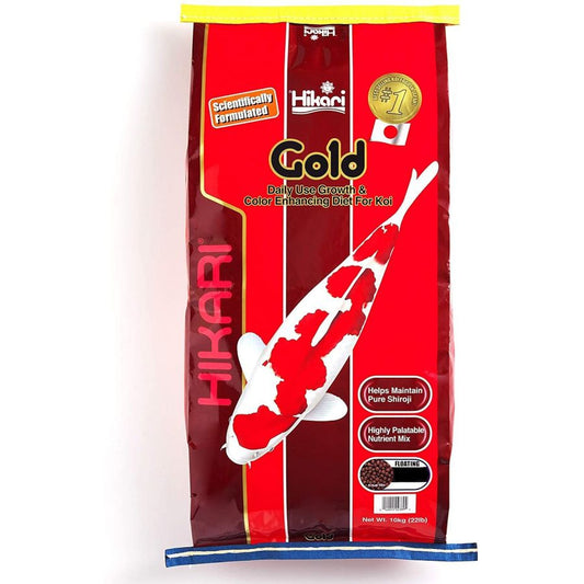 Hikari Gold Color Enhancing Koi Food - Large Pellet-Fish-Hikari-22 lbs-