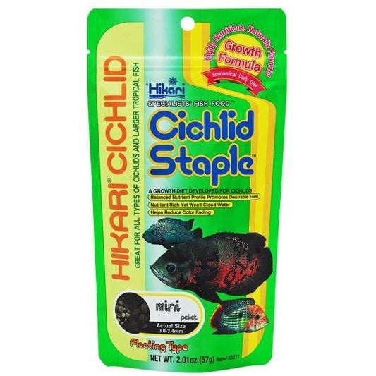 Hikari Cichlid Staple Food - Mini Pellet-Fish-Hikari-2 oz-