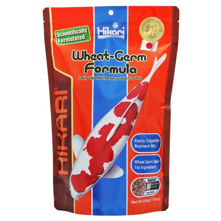 Hikari Wheat Germ - Medium Pellet-Fish-Hikari-17.6 oz-