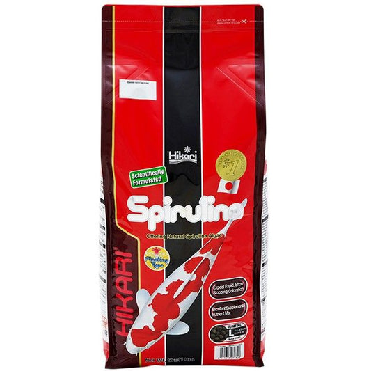 Hikari Spirulina Koi Fish Food - Large Pellet-Fish-Hikari-11 lbs-