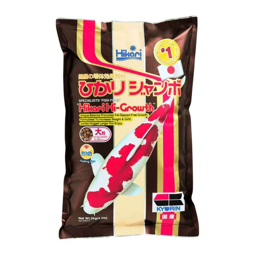 Hikari Hi-Growth Koi Food - Large Pellet-Fish-Hikari-4.4 lbs-