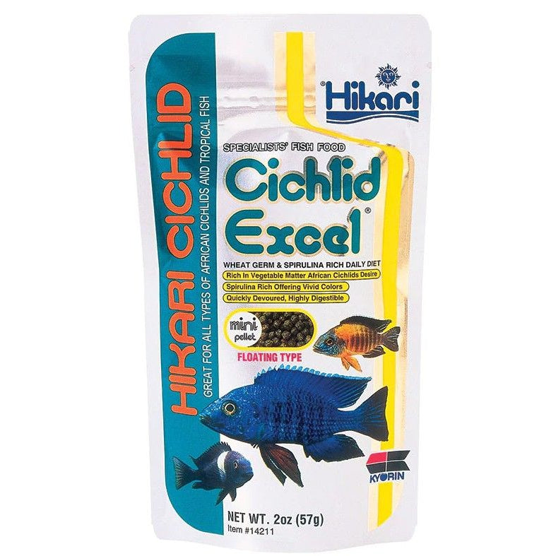 Hikari Cichlid Excel - Mini Pellet-Fish-Hikari-2 oz-