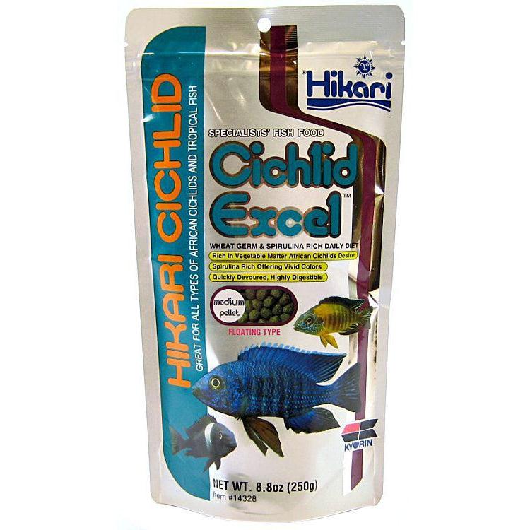 Hikari Cichlid Excel - Medium Pellet-Fish-Hikari-8 oz-