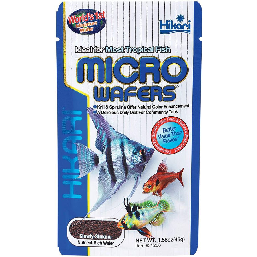 Hikari Micro Wafers for Small & Medium Size Tropical Fish-Fish-Hikari-1.58 oz-