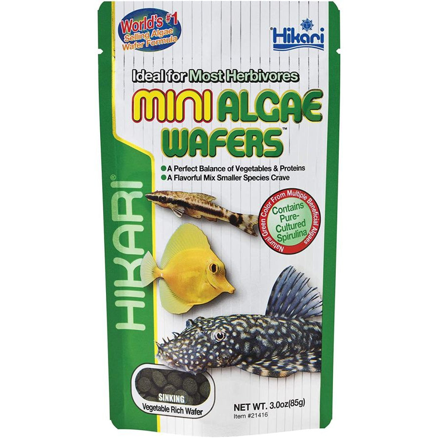 Hikari Mini Algae Wafers-Fish-Hikari-3 oz-