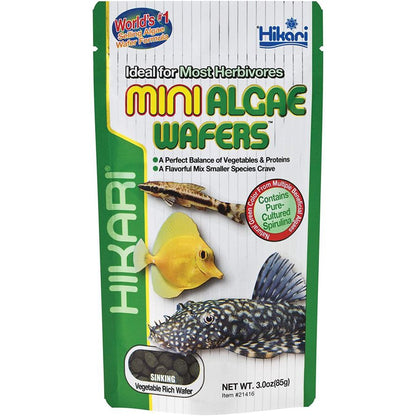 Hikari Mini Algae Wafers-Fish-Hikari-3 oz-