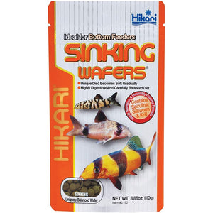 Hikari Sinking Wafers for Bottom Feeding Fish-Fish-Hikari-3.88 oz - 110 Grams-