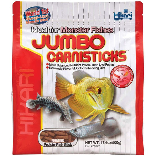 Hikari Jumbo CarniSticks-Fish-Hikari-17.6 oz-