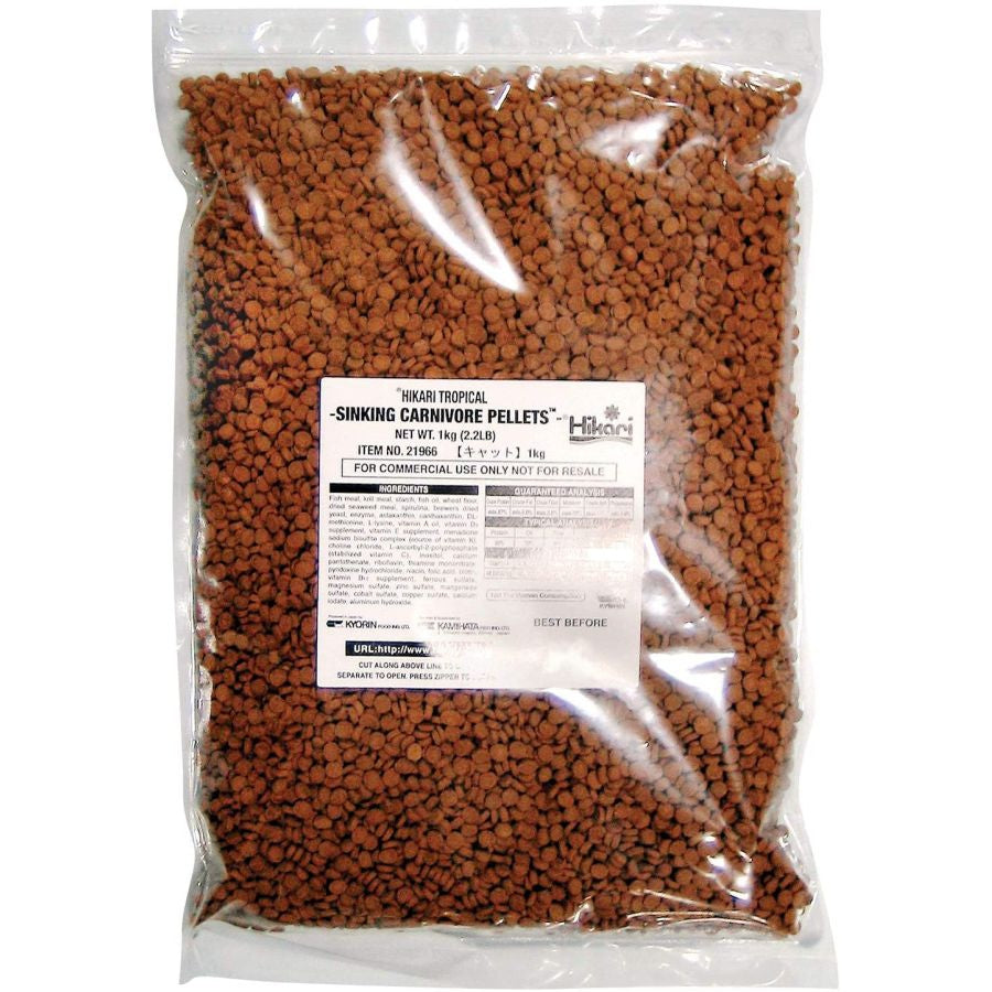 Hikari Sinking Carnivore Pellets for Bottom Feeding Fish-Fish-Hikari-2.2 lbs-