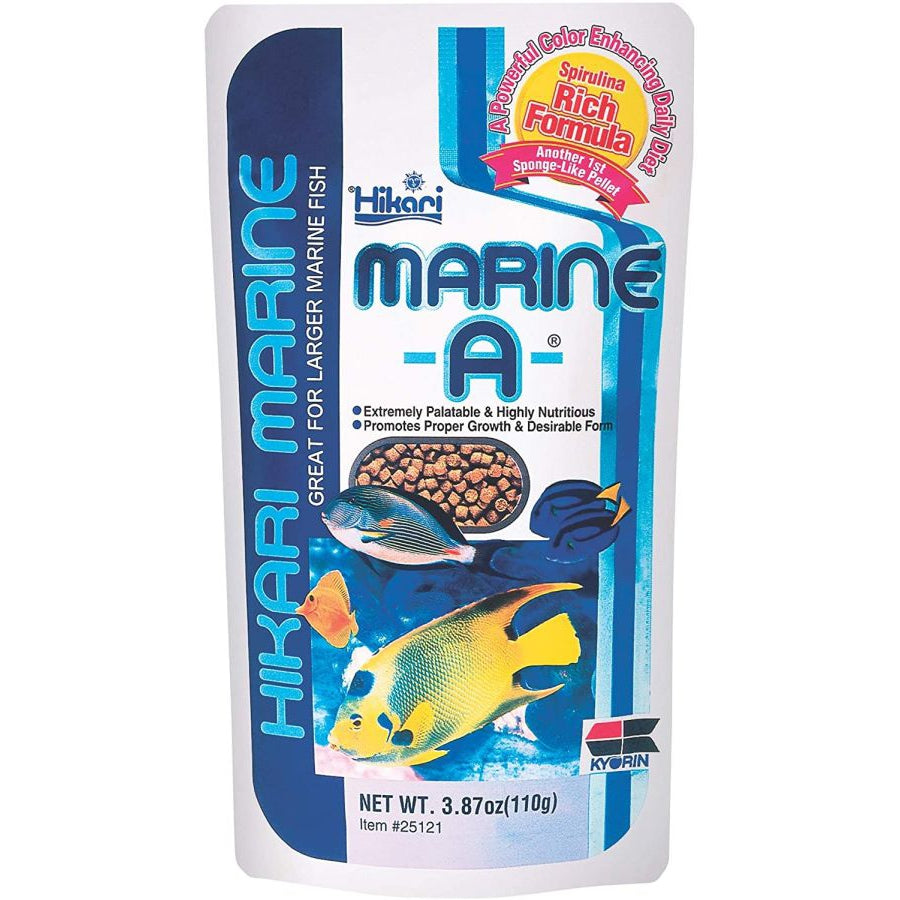 Hikari Marine A Fish Pellets-Fish-Hikari-3.87 oz-