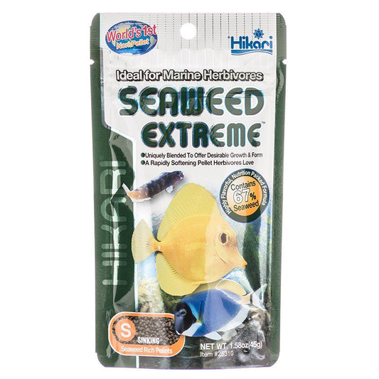 Hikari Seaweed Extreme - Small Pellets-Fish-Hikari-1.58 oz-