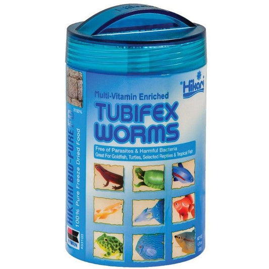 Hikari Tubifex Worms - Freeze Dried-Fish-Hikari-.78 oz-