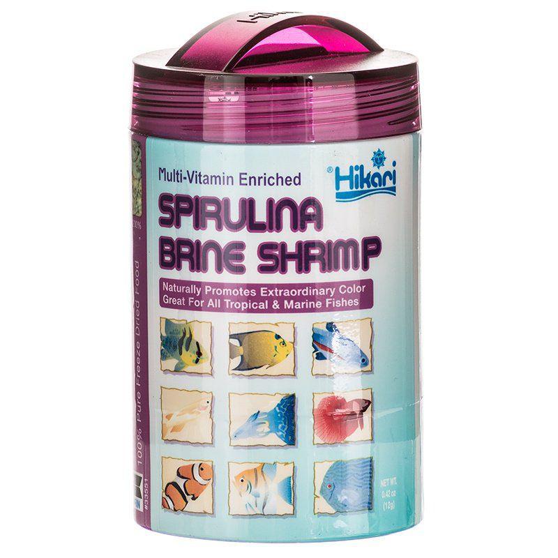 Hikari Spirulina Brine Shrimp - Freeze Dried-Fish-Hikari-.43 oz-