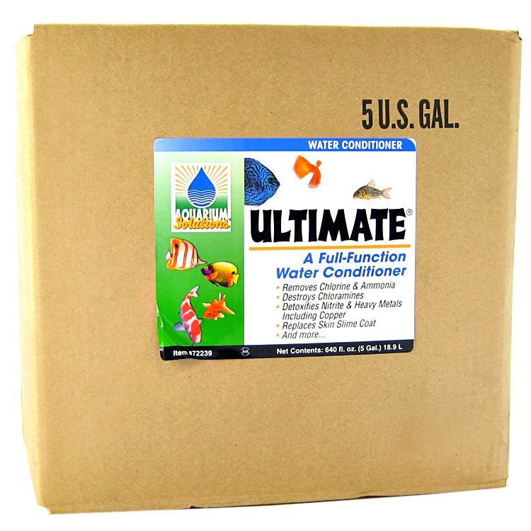 Aquarium Solutions Ultimate Water Conditioner-Fish-Hikari-5 Gallons-