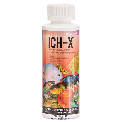 Hikari Ich-X Disease Treatment-Fish-Hikari-4 oz - (Treats 240 Gallons)-