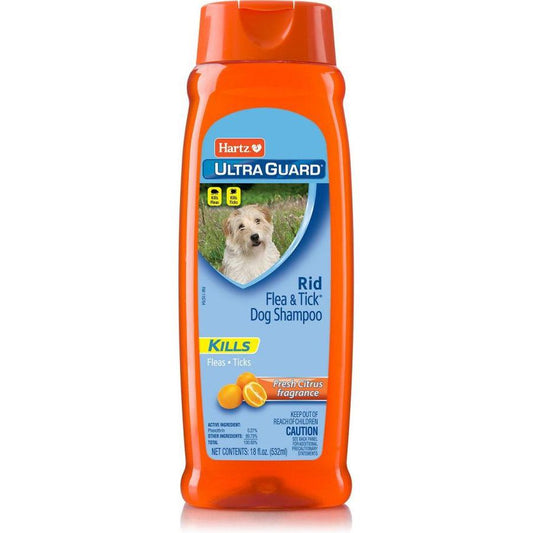 Hartz UltraGuard Citrus Rid Flea & Tick Shampoo-Dog-Hartz-18 oz-