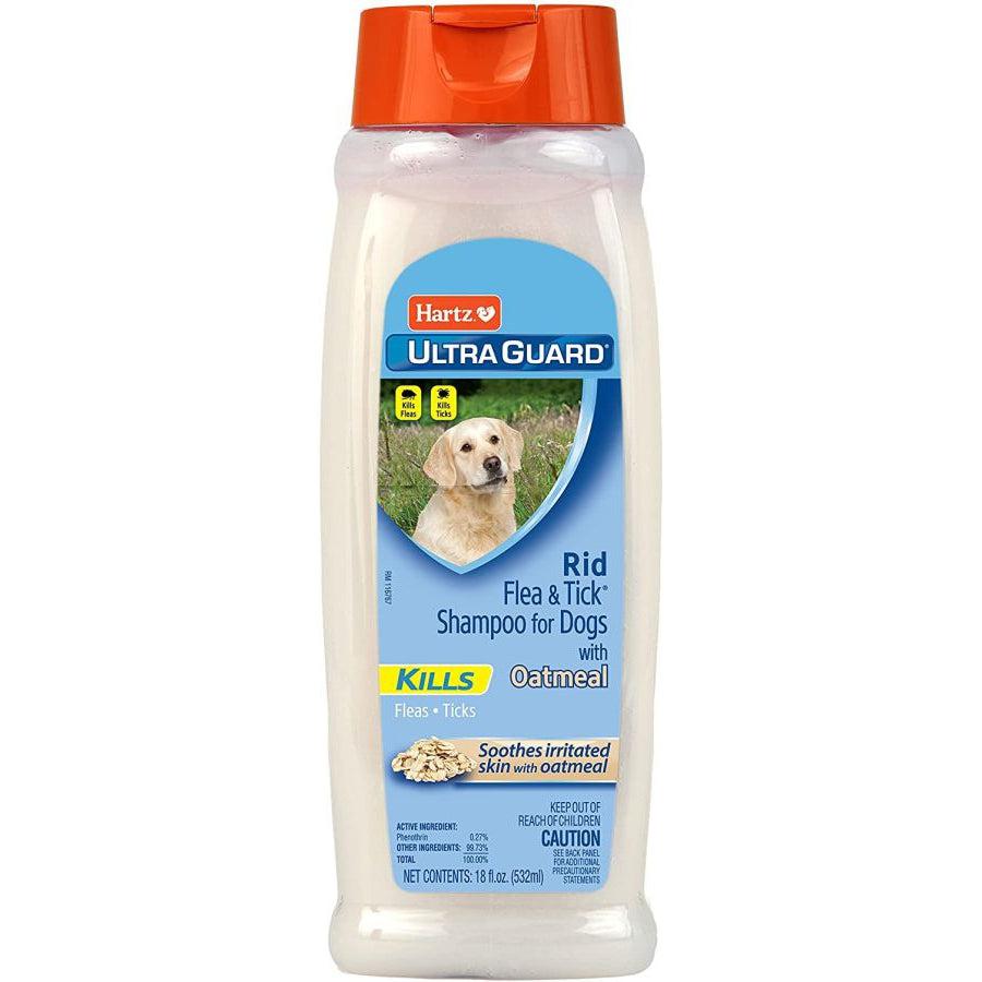 Hartz UltraGuard Rid Flea & Tick Oatmeal Shampoo-Dog-Hartz-18 oz-