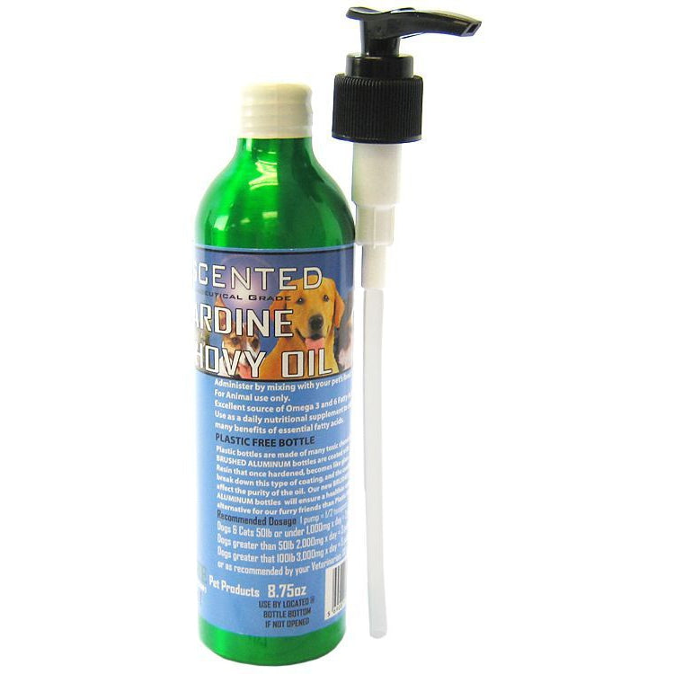 Iceland Pure Sardine & Anchovy Oil-Dog-Iceland Pure Salmon Oil-8.75 oz-