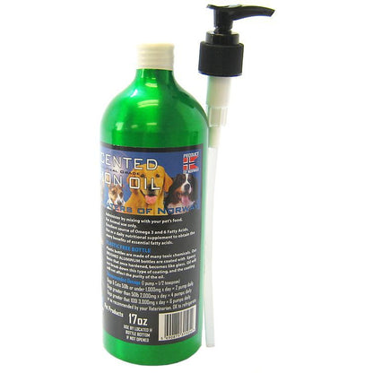 Iceland Pure Unscented Pharmaceutical Grade Salmon Oil-Dog-Iceland Pure Salmon Oil-16 oz-