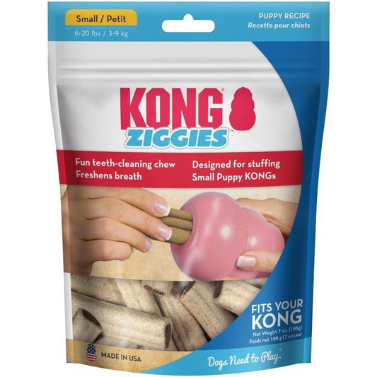 KONG Ziggies Puppy Recipe Dog Treat-Dog-KONG-Small - 7 oz-